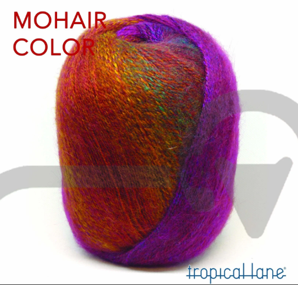 Tropical lane mohair Color 44
