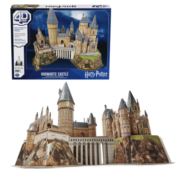 4D puzzel Harry Potter Zweinstein