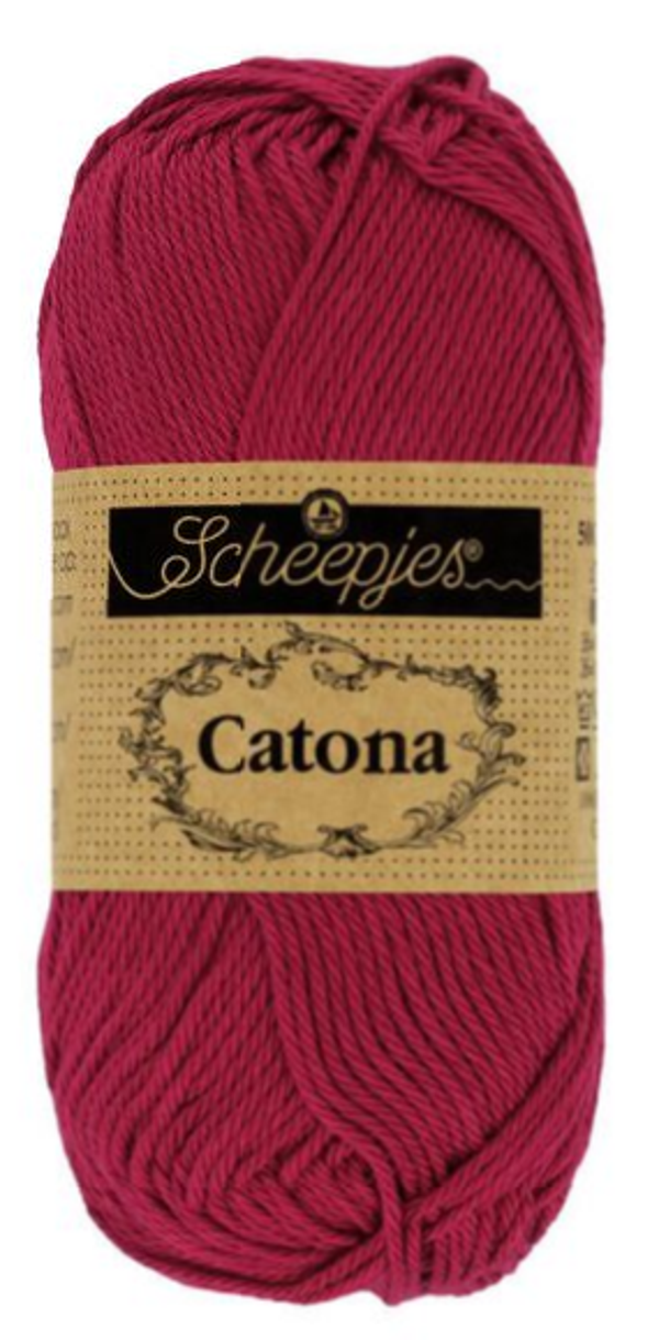 Scheepjes Catona Ruby 517