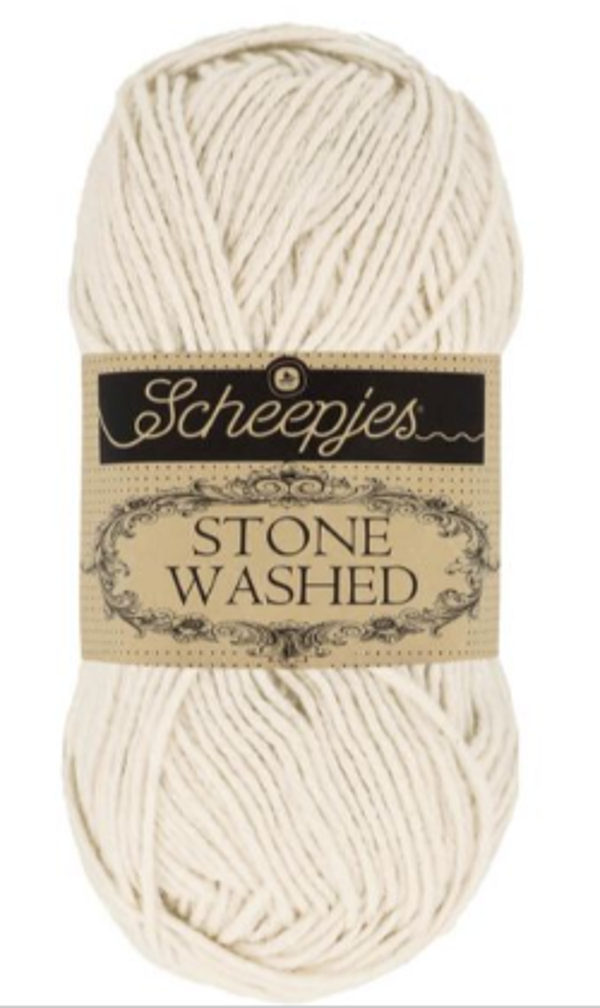 Scheepjes Stone washed 801 moon stone