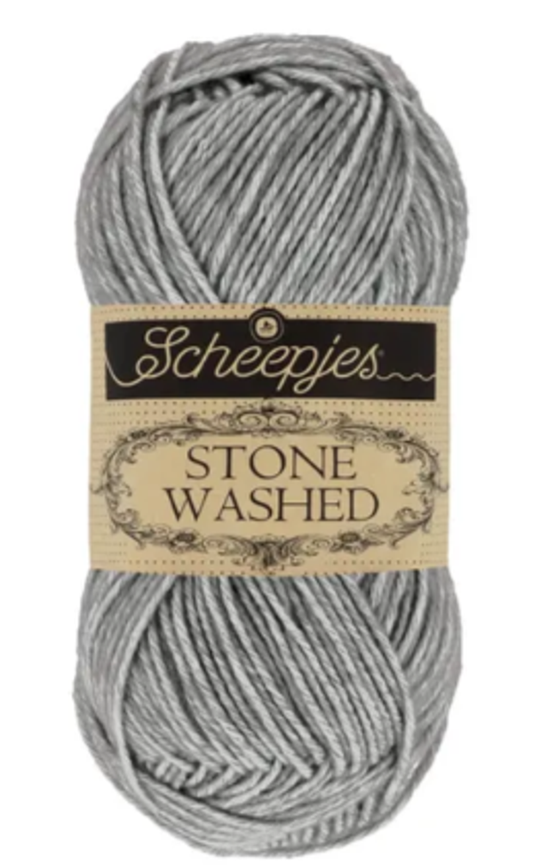 Scheepjes Stone washed 802 smokey quartz