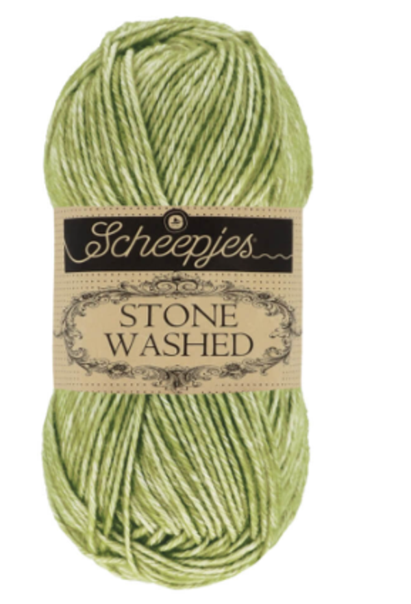 Scheepjes Stone washed 806 Canada jade