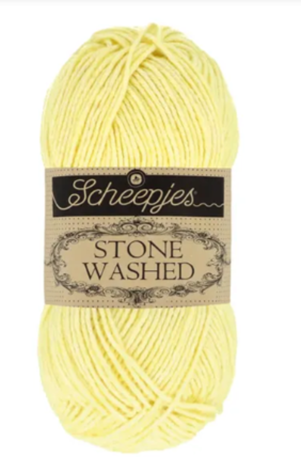Scheepjes Stone washed 817 citrine