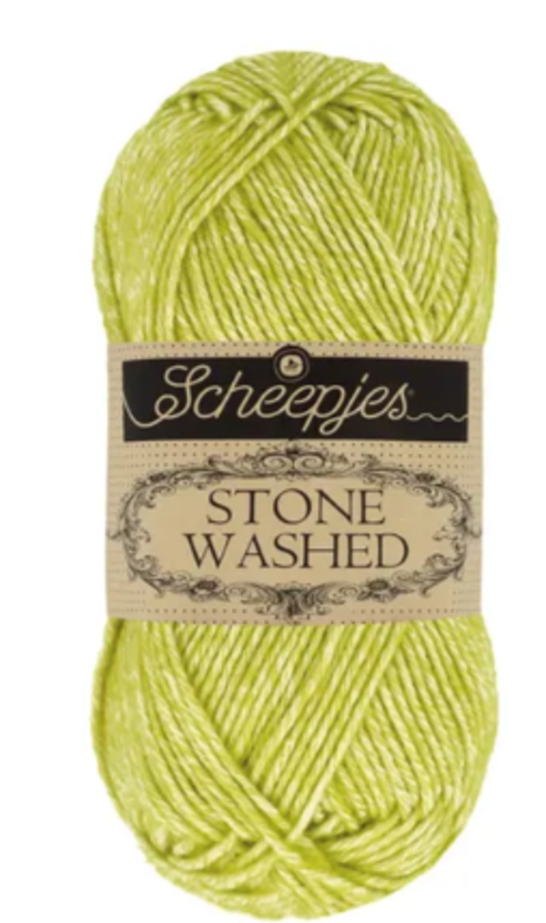 Scheepjes Stone washed 827 peridot