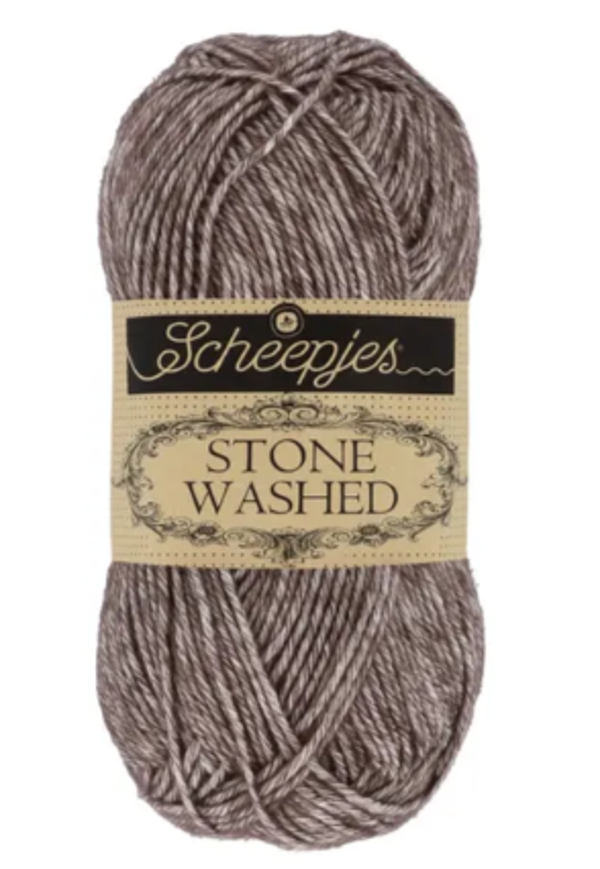 Scheepjes Stone washed 829 Obsidian