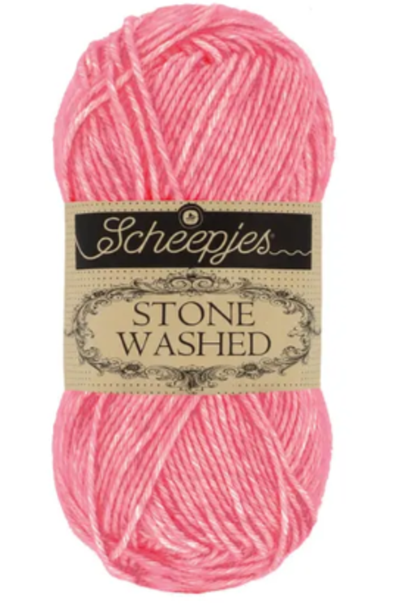 Scheepjes Stone washed 835 Rhodochrosite