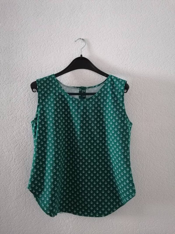 Topje groen ankers