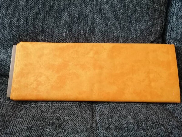 Mondmasker gewolkt oranje