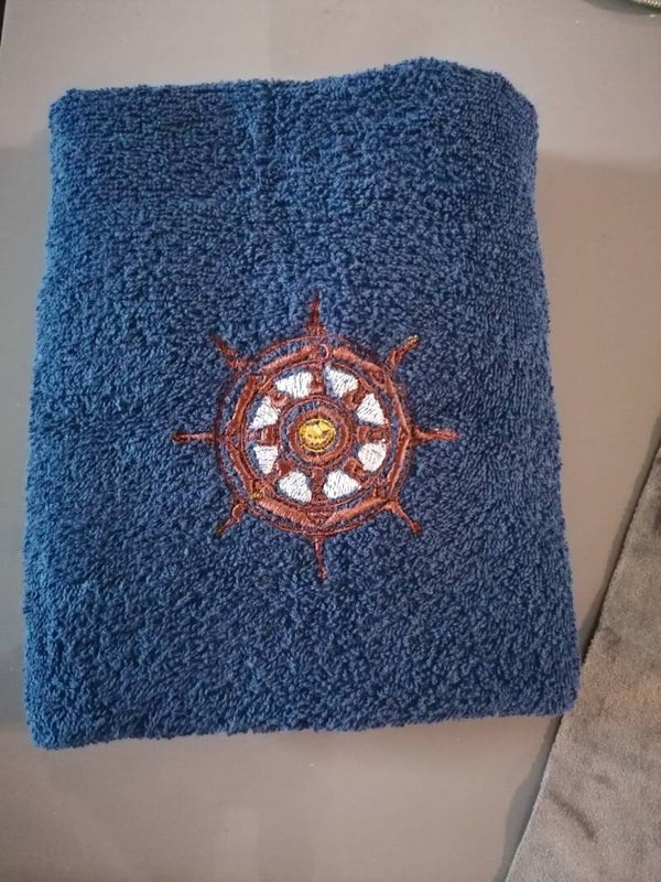 Borduren handdoek