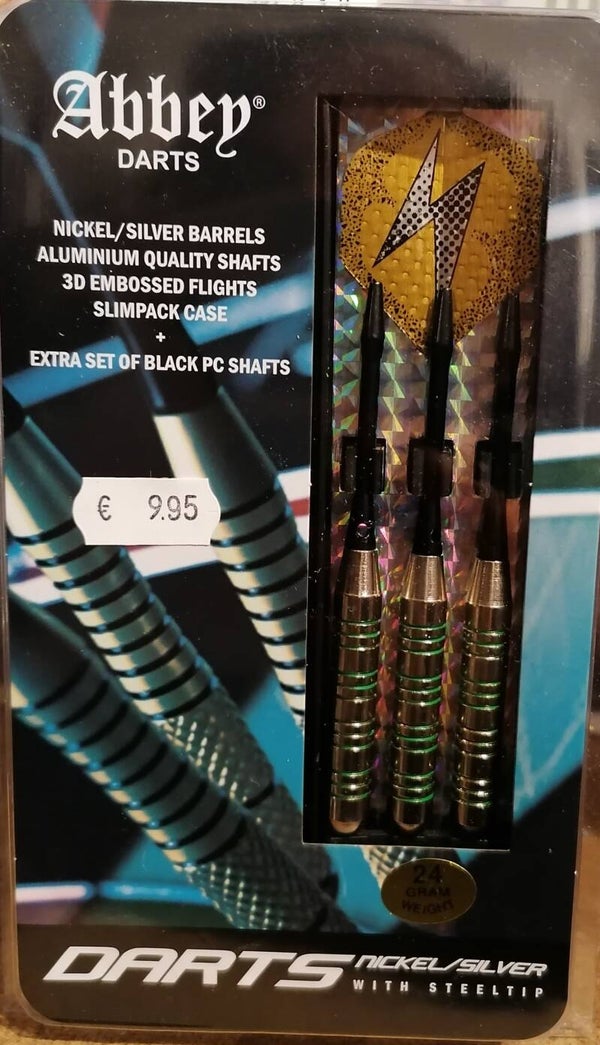 Abbey darts shuttle steeltip 24gram