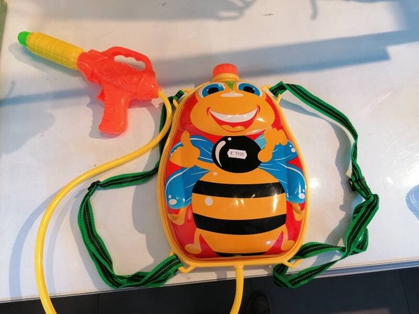 Rugzak waterpistool bij