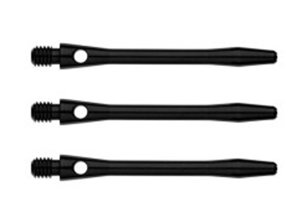 Winmau shafts alu ano zwart medium