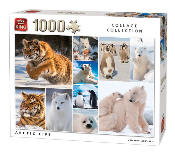 Puzzel arctic life 1000st