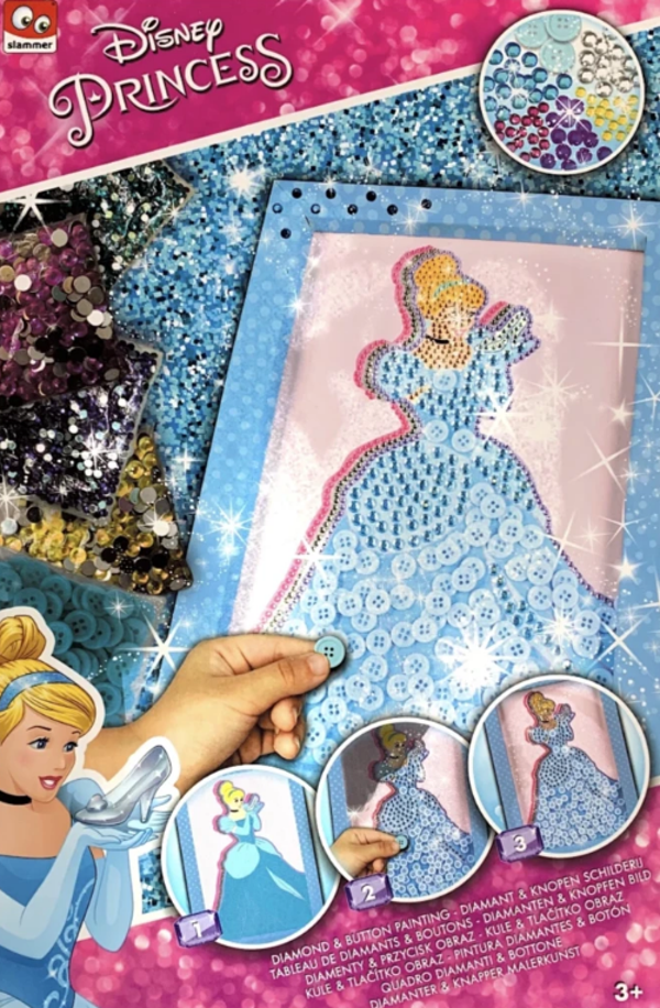 Diamond & button painting Assepoester