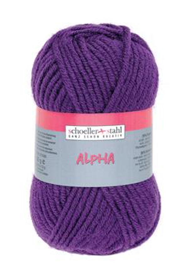 Alpha aubergine 50gr
