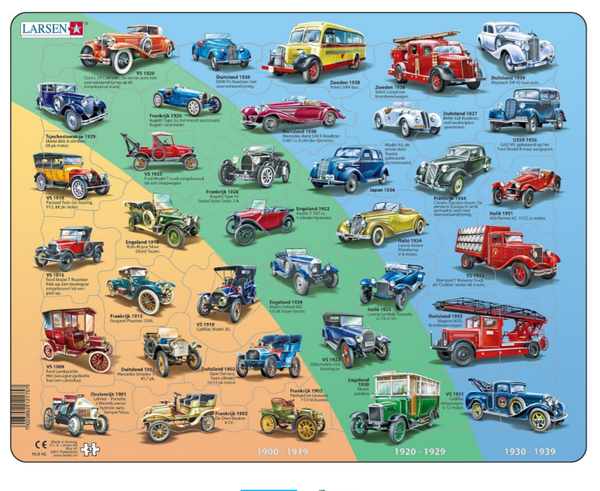 Puzzel auto's 42st