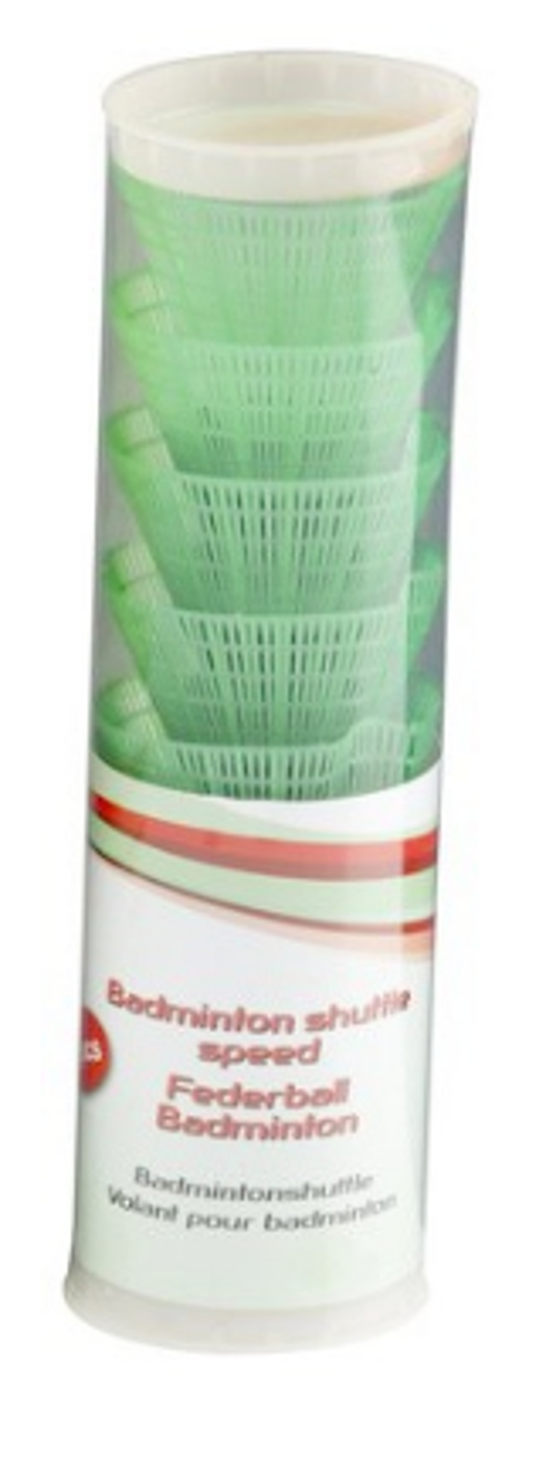 Badmintonshuttles kunststof groen