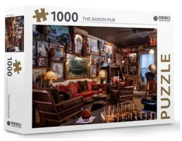 Rebo puzzel 1.000 st. The Baron Pub