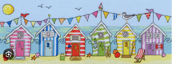 Telpakket beach hut