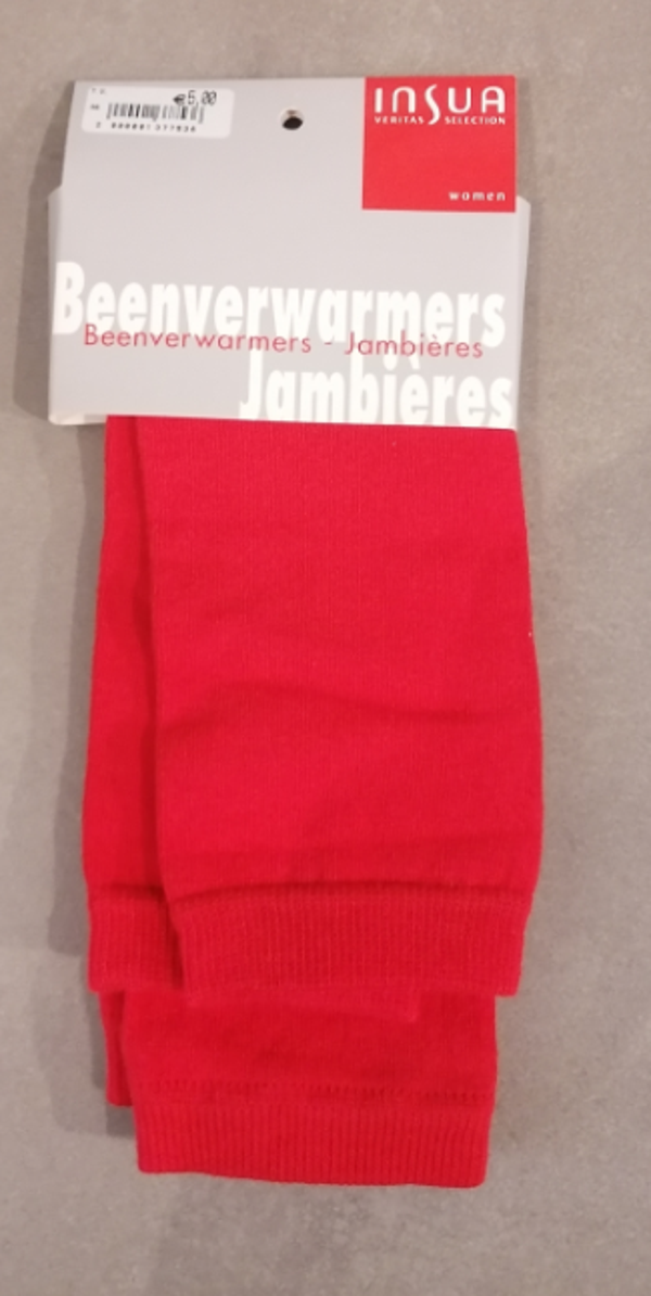 Beenverwarmers rood