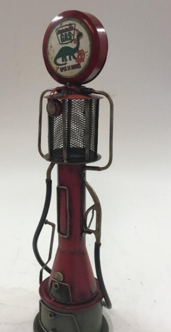 Benzinepomp rood