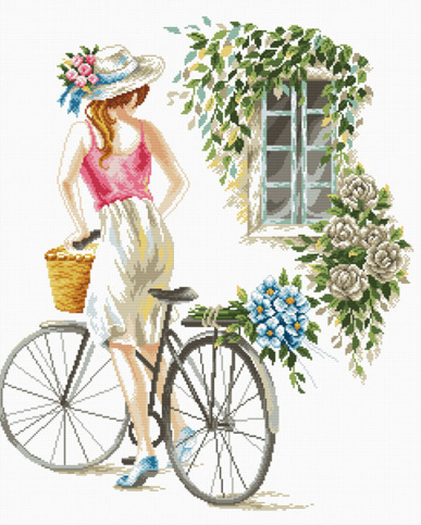 Bicycle girl