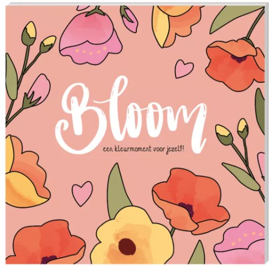 Kleurboek voor volwassenen bloom