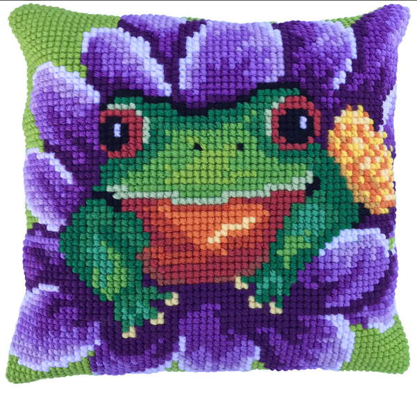 kruissteekkussen Bloomer