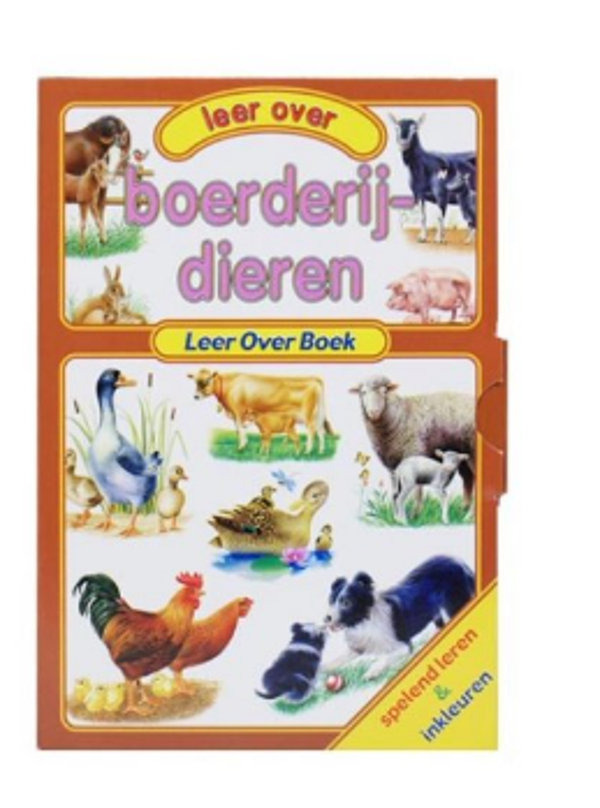 Leer over boek boerderij dieren