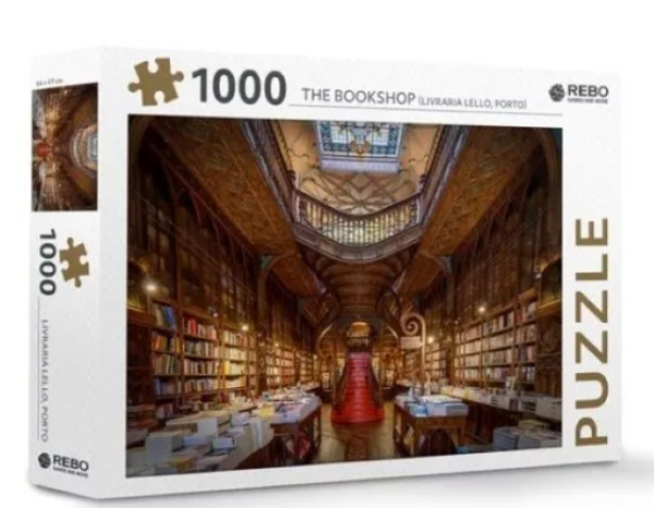Rebo puzzel 1.000 st. The Bookshop