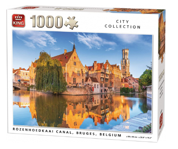 Puzzel Brugge Rozenhoedkaai 1000st