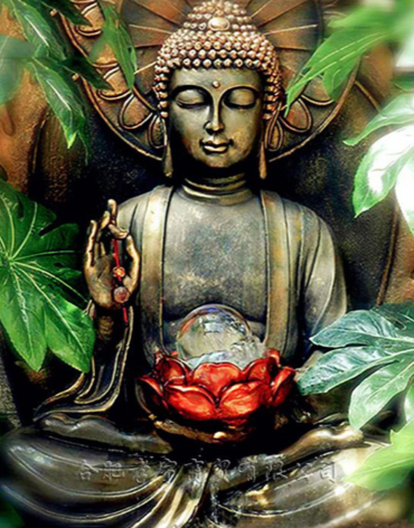 Diamond Painting Canvas 40x30cm Buddha
