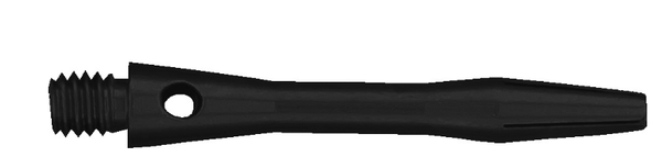 Bull's dartshaft aluminium zwart