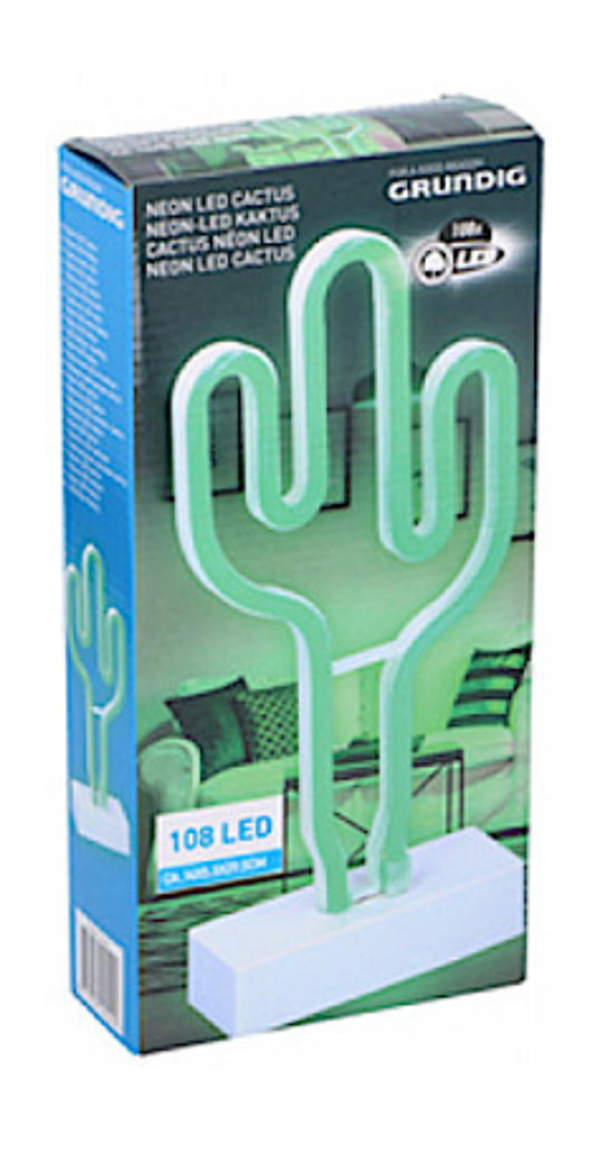 Cactus neonlamp