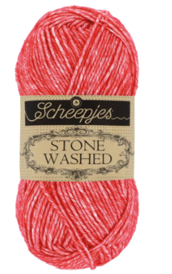Scheepjes Stone washed 823 Carnelian