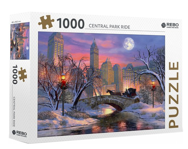puzzel central park ride 1000st