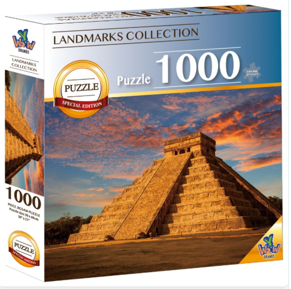 Puzzel 7 world wonders - Chichén Itzá - 1000 st