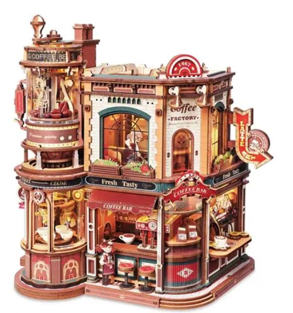Robotime Dream Coffee Factory