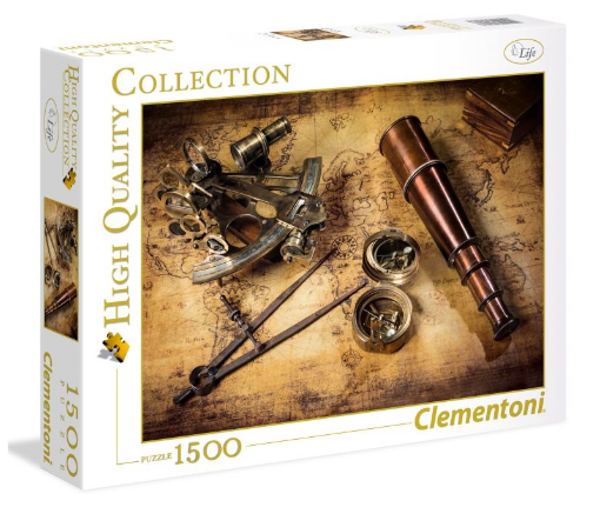 Puzzel course to the treasure 1500st