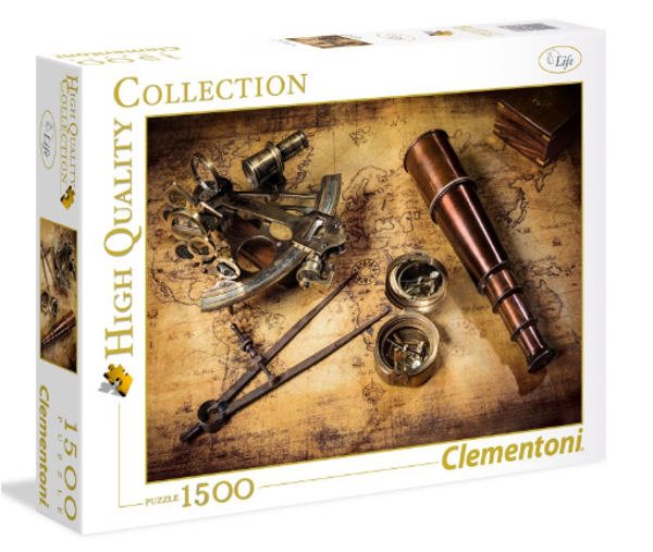 Puzzel course to the treasure 1500st