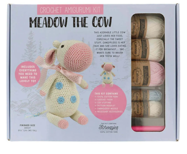 Tuva Haakpakket amigurumi Meadow the Cow