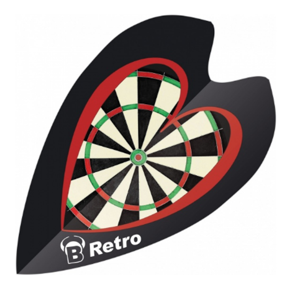 Bull's retro dartboard