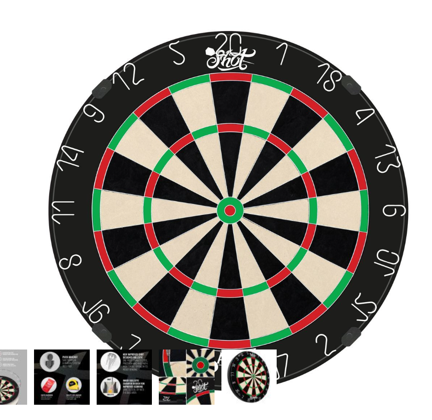 Shot bandid dartboard
