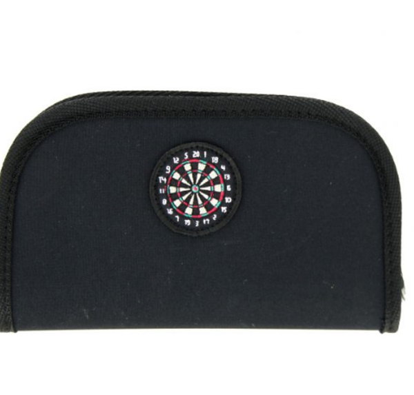 Dartsetui Nylon dartholder zwart