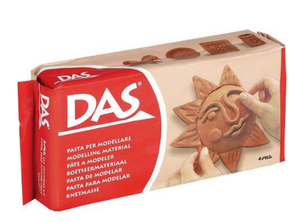 Klei 1/2 kg terracotta