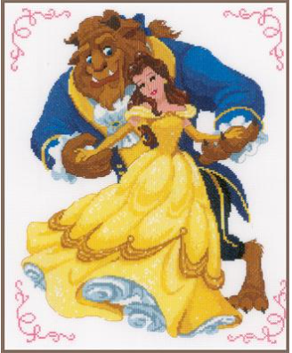 Telpakket kit Disney Beauty and the beast