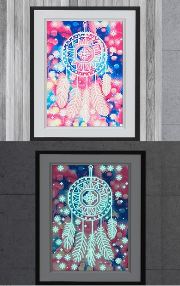 Glow in the dark dream catcher