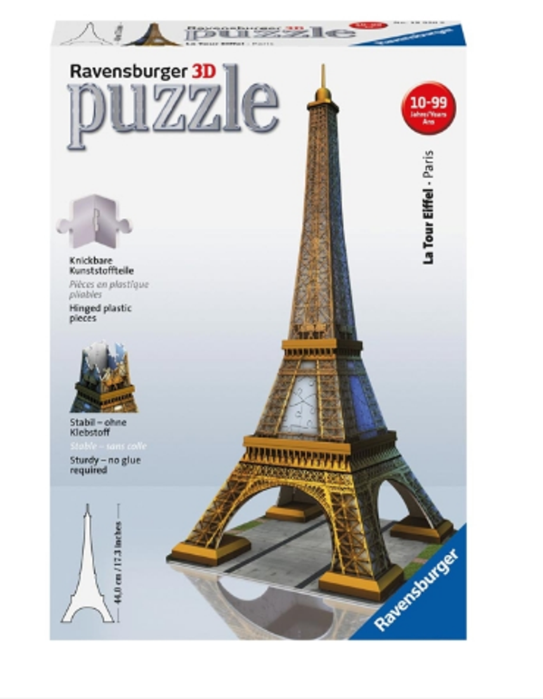 Puzzel 3D Eiffeltoren