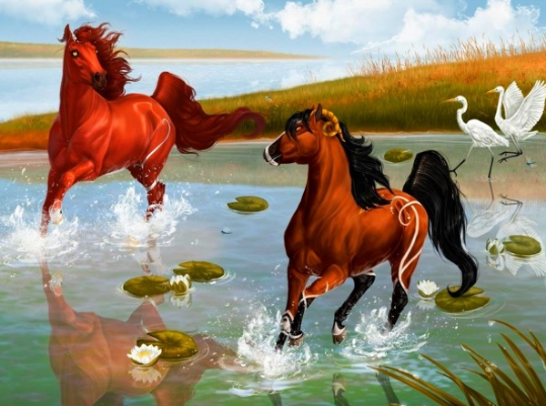 Fantasy horses