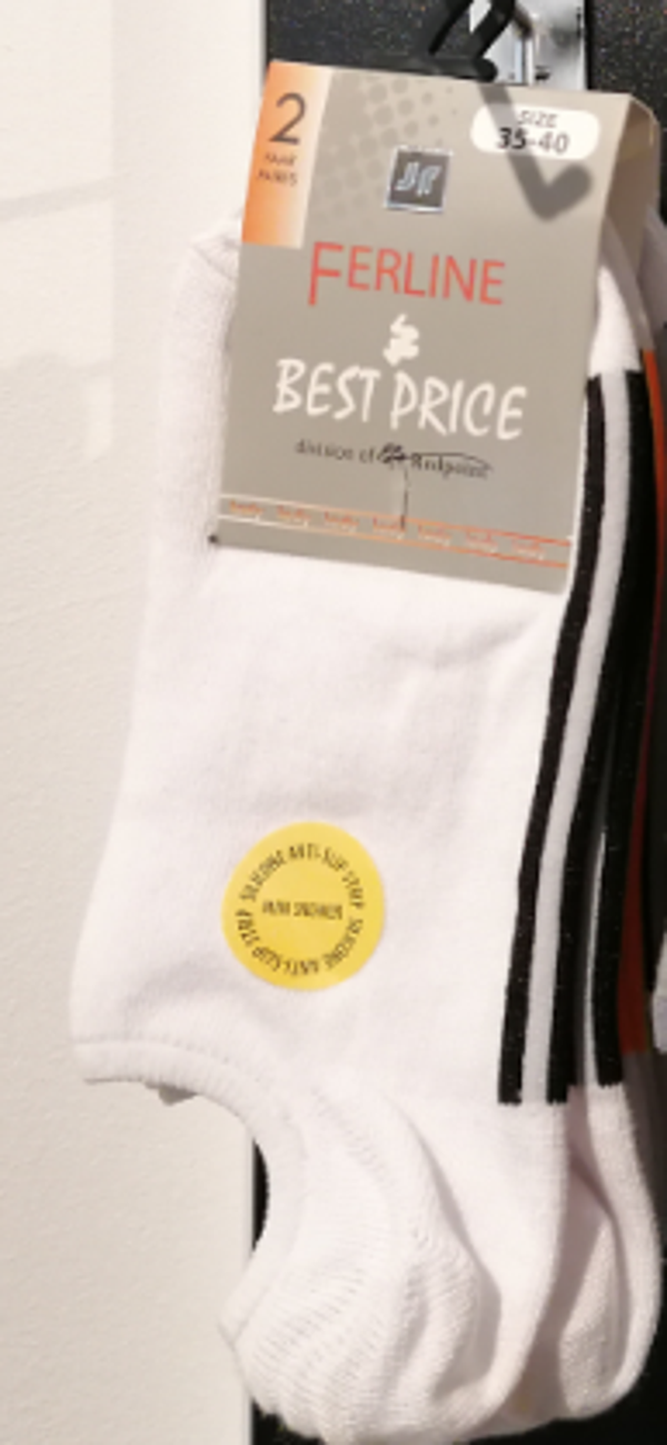 dames sokken Ferline wit
